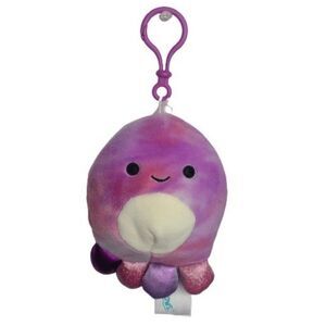 Adelaide the Octopus NWT 3.5" Squishmallow Clip